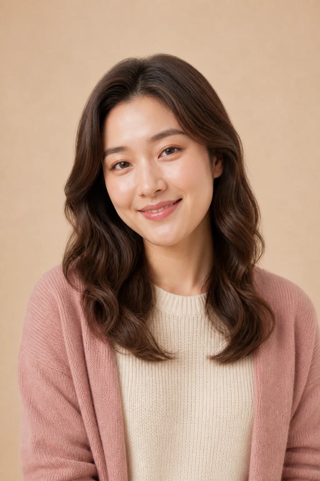 above-shoulder cloud perm full wig