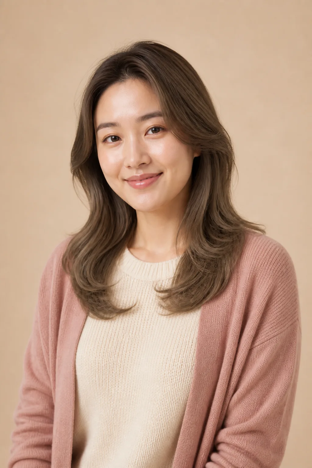 above-shoulder rea perm ombre full wig