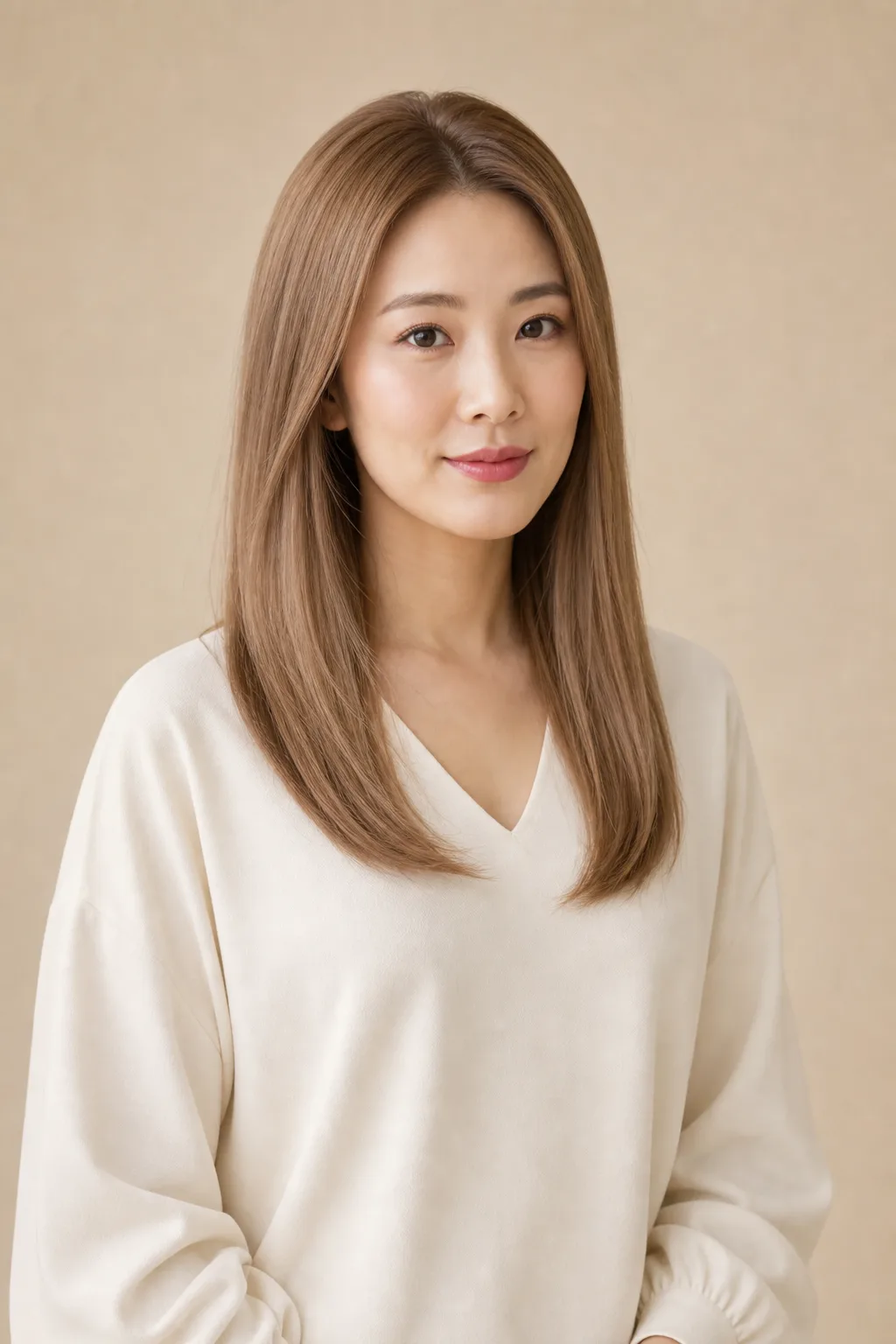 19-inch straight full wig