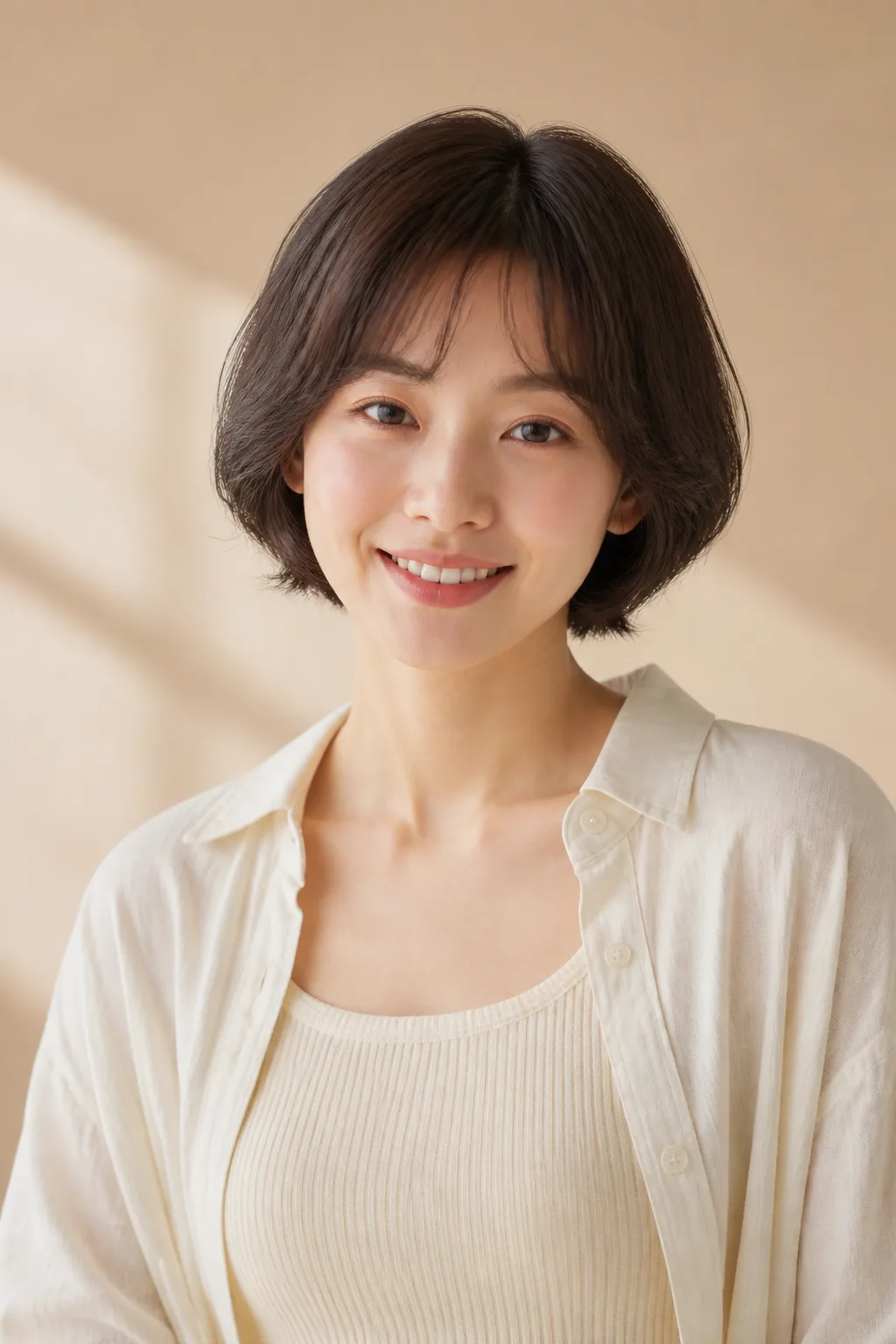 short cushion perm full wig
